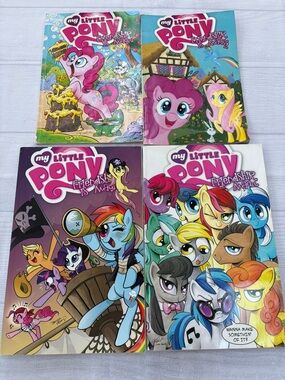 My Little Pony Colorful Ponies Comic Books 1-4